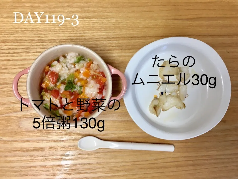 Snapdishの料理写真:DAY119-3 #離乳食後期 #pianokittybabyfood|離乳食完了期 1歳さん