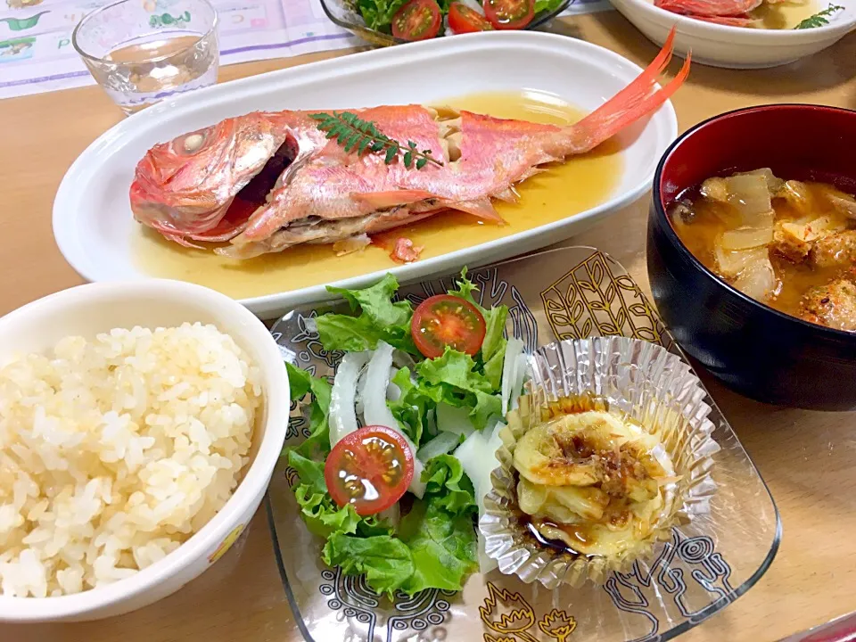 米だけの酒🍶金目鯛🐟|かわちさん