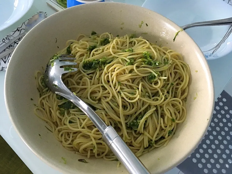 Pasta in ginger scallion sauce|Ong Sor Fernさん