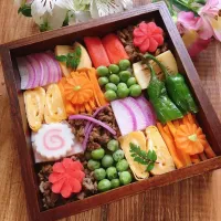 Snapdishの料理写真:#モザイクお弁当 #モザイク弁当 #お弁当