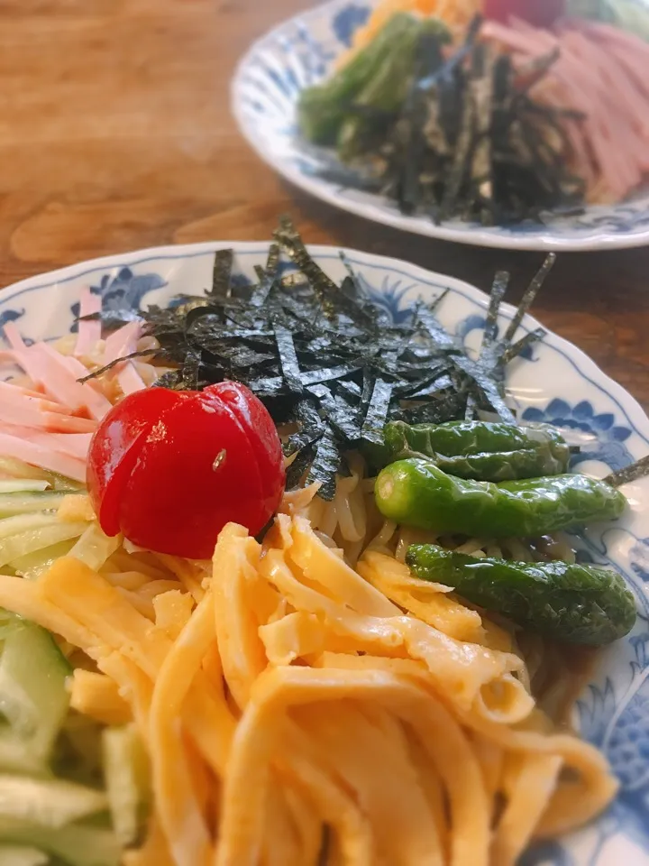 休日のお昼御飯
・今年初の冷やし中華|akiさん