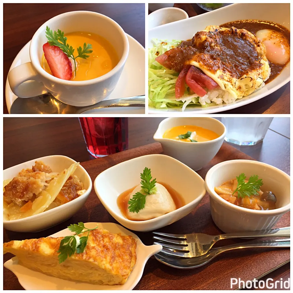 カフェ コリーナでビュッフェランチ♪|メイスイさん