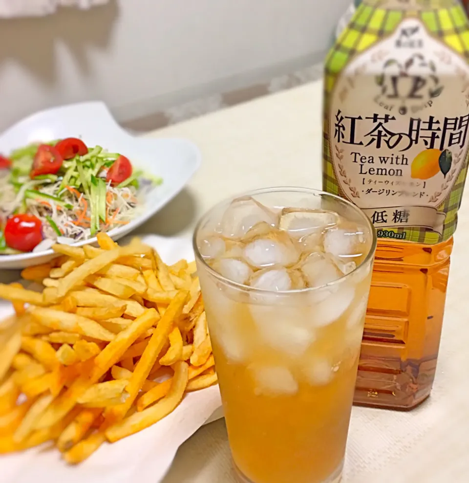 焼酎を“紅茶の時間”で 割ってみた❤️旨い👍|あけさんさん