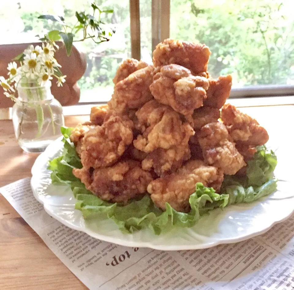 咲きちゃんさんの料理 うちの ザンギ🐔 （鶏のから揚げ）|カタツムリさん