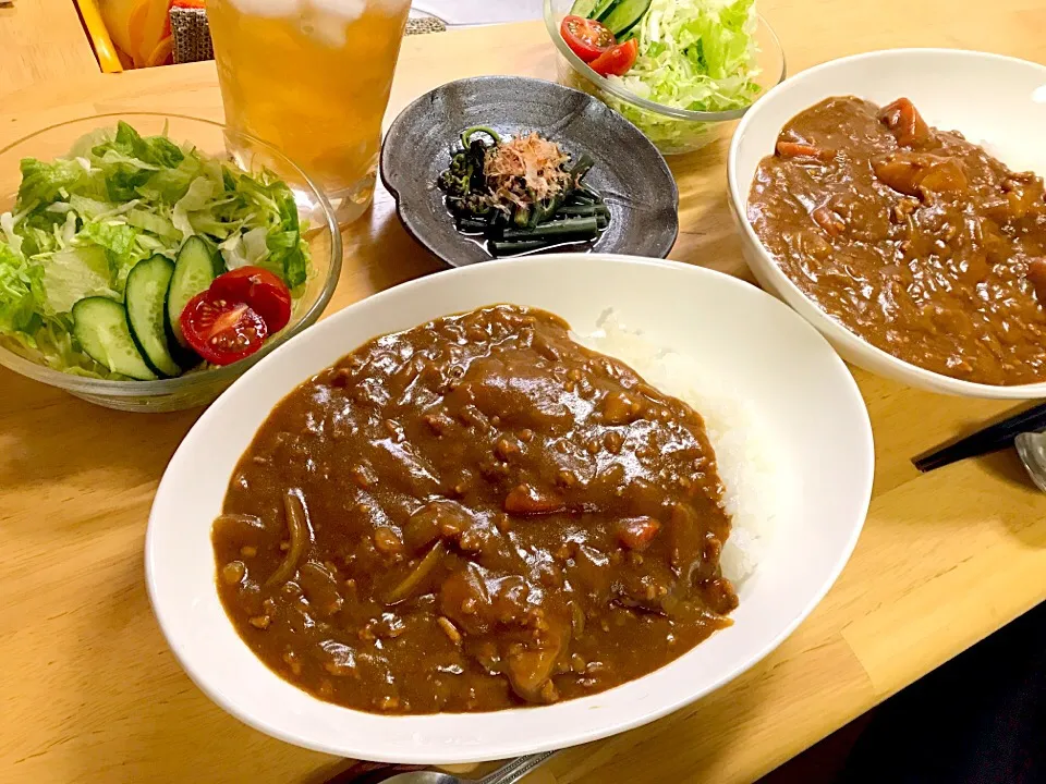 Snapdishの料理写真:#ひき肉カレー|ゆりえさん