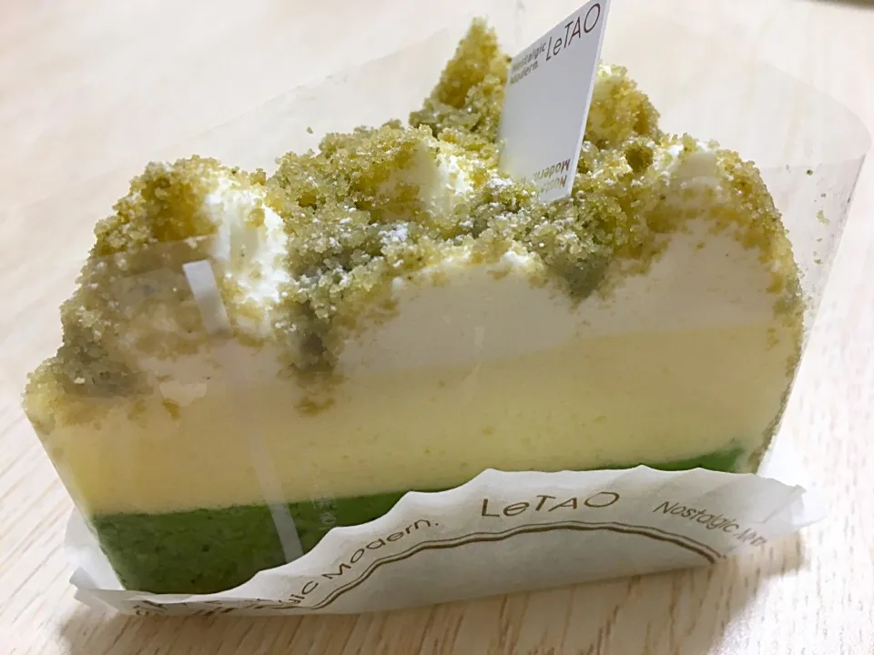 ルタオの抹茶レアチーズ🍰|フージさん