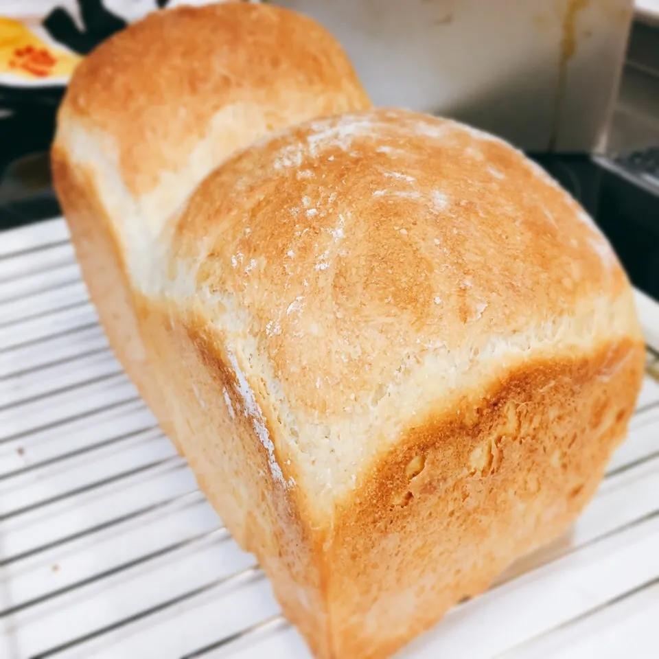 全粒粉入り捏ねない食パン|あーるさん