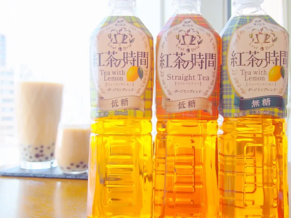 紅茶の時間で簡単タピオカミルクティー🍹|まあさん