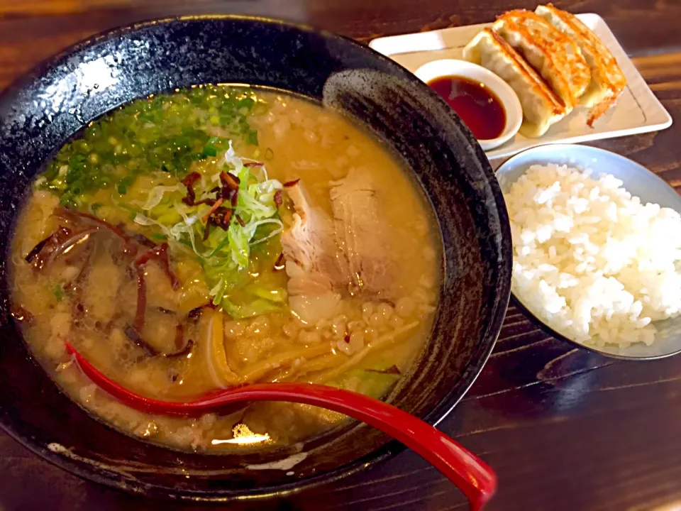 ハーフラーメン&ギョーザセット|あやさん