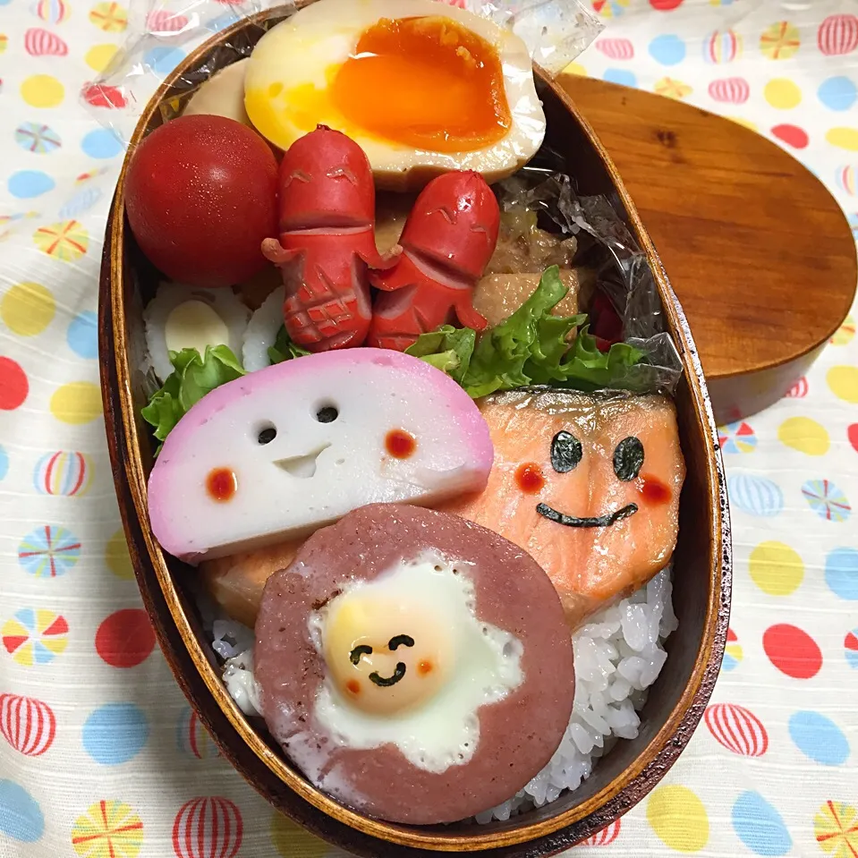 Snapdishの料理写真:2017年5月22日 オレ弁当♪|クッキングおやぢさん