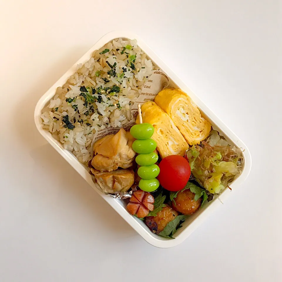 パパのお弁当(^^)
#お弁当 #麦ご飯|kakoさん