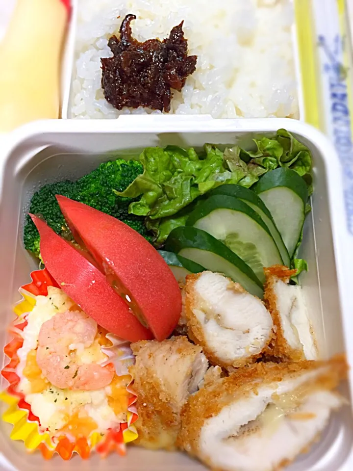 5月22日 鶏ササミチーズ弁当🍱😋|かよっぺさん