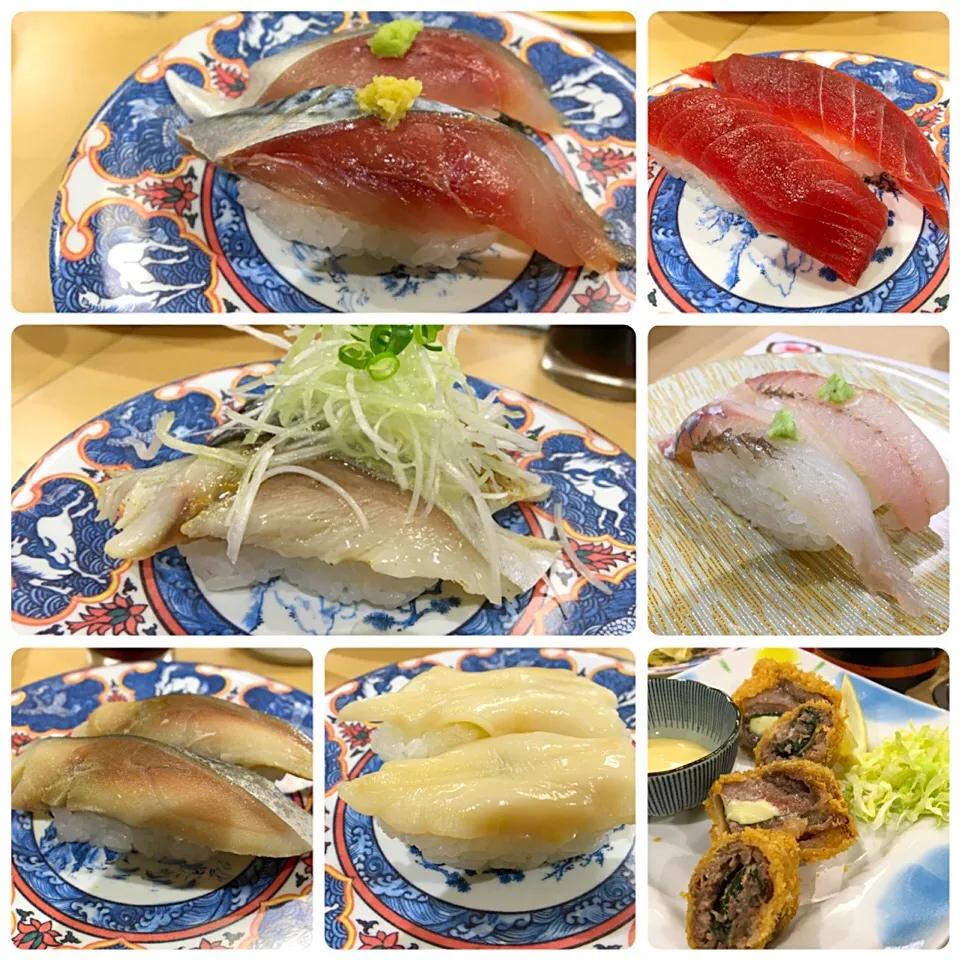 営業マンの晩ごはん   鯖うまし🐟
生さば 〆鯖 炙り鯖
まぐろ 石垣貝 ほうぼう
まぐろほほ肉のチーズカツ|ぽんたさん