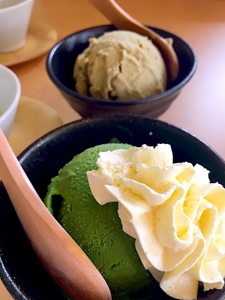 宇治園のカフェ
抹茶アイスにマスカルポーネ|tomosamanさん