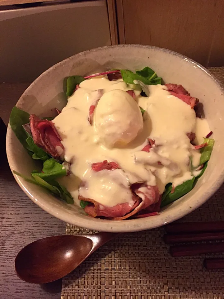 ローストビーフ丼|たけしゃんさん