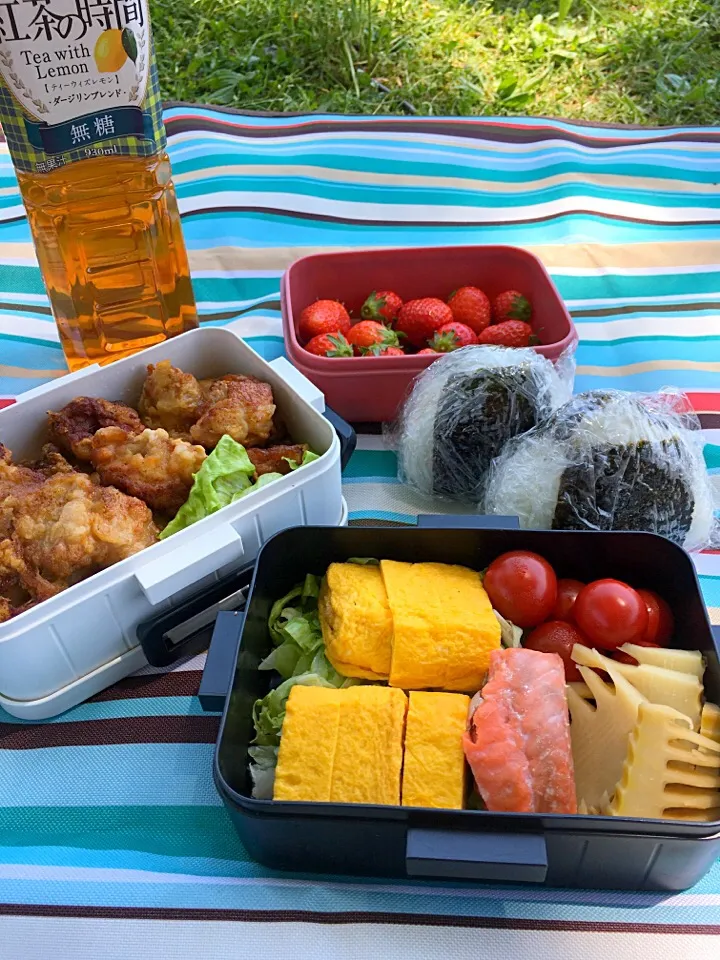 紅茶とピクニック弁当|R_ITOさん