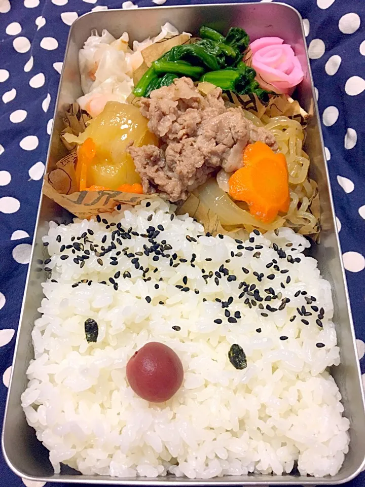 息子の#塾弁当
25日から定期テストの為、夜弁当。
辛いぜ…頑張れ私！頑張れ息子！！|ともえさん