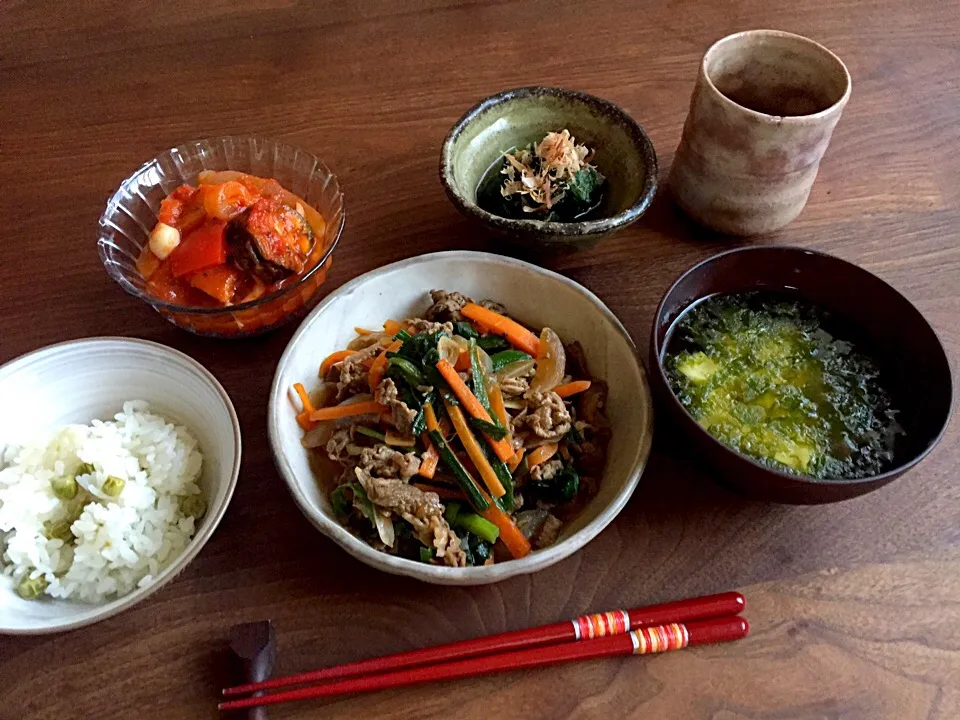 今日の夕ご飯|河野真希さん