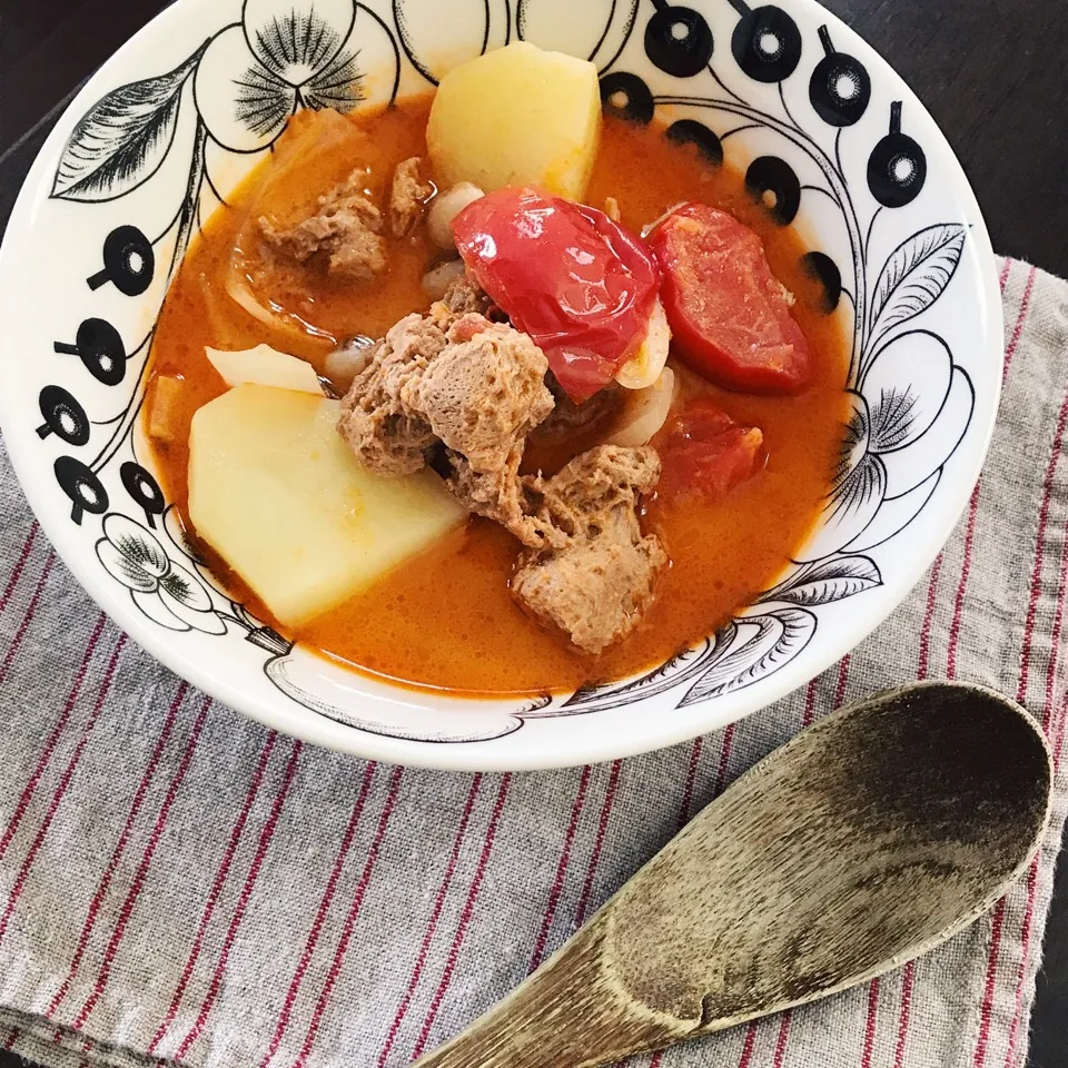 大豆のお肉でココナッツカレー|麻紀子さん