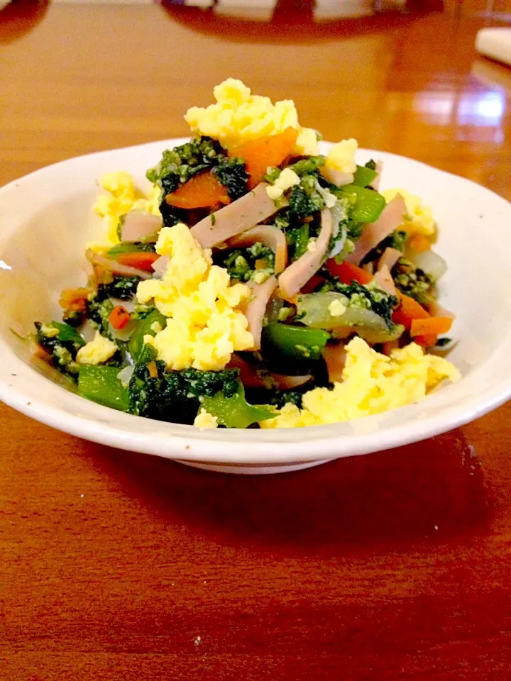 色々野菜の炒め物🍀冷蔵庫のお掃除|まいりさん