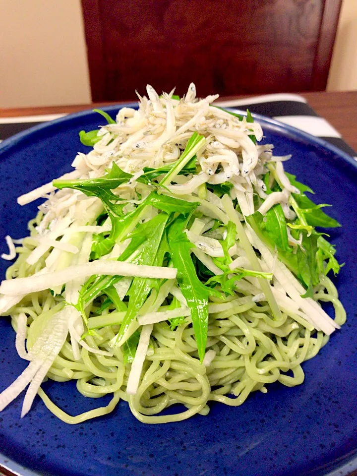 しらすと水菜のサッパリ麺|miki☀︎さん