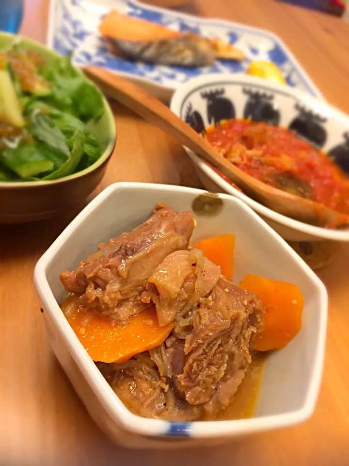 Snapdishの料理写真:豚スネ肉でホロホロのどて煮出来た💓|Sanjiさん