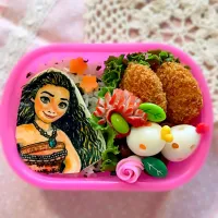 Snapdishの料理写真:モアナ弁当♡|いとちぃ★さん