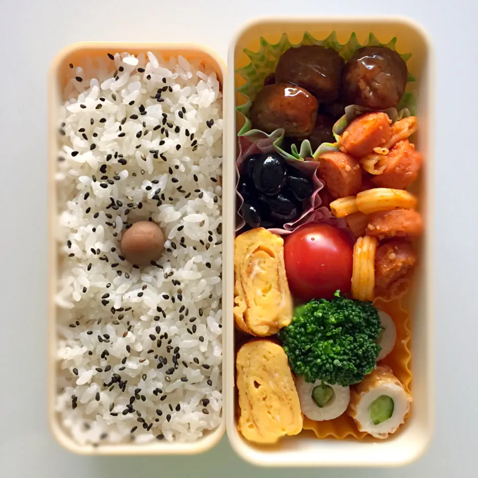 Snapdishの料理写真:お弁当🍱 (๑˃̵ᴗ˂̵)و|bamazooさん