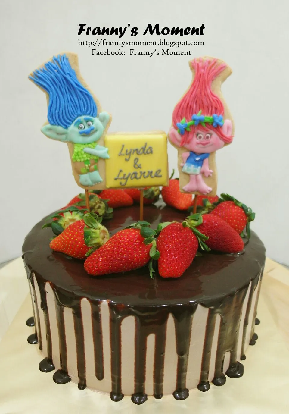 trolls icingcookies cake|Frannyさん