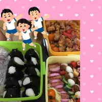 上の子の体育祭のお弁当です🍱|みくさん