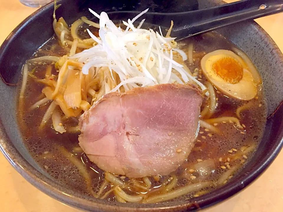 Snapdishの料理写真:がじゅまるラーメン|もなかさん