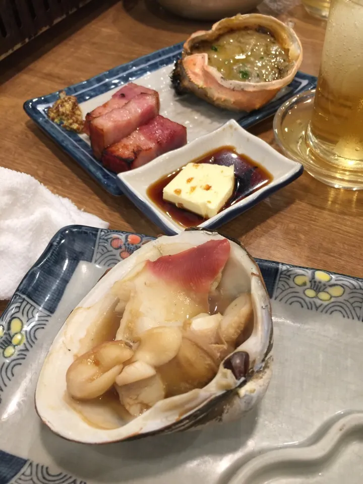 Grilled Surf Clam, Pork Belly and miso Crab|Kkartsさん