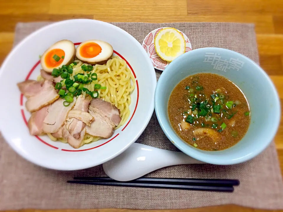 Snapdishの料理写真:つけ麺の達人 濃厚魚介醤油つけ麺
@麺処かっぱ(o⁰⊖⁰o)|morimi32さん