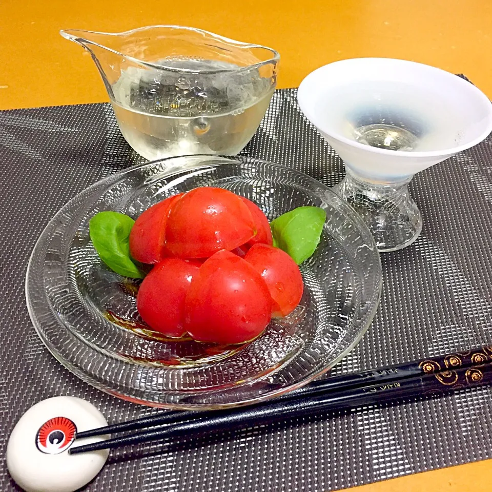 冷やしトマト🍅  (^-^)|Kei Satoさん