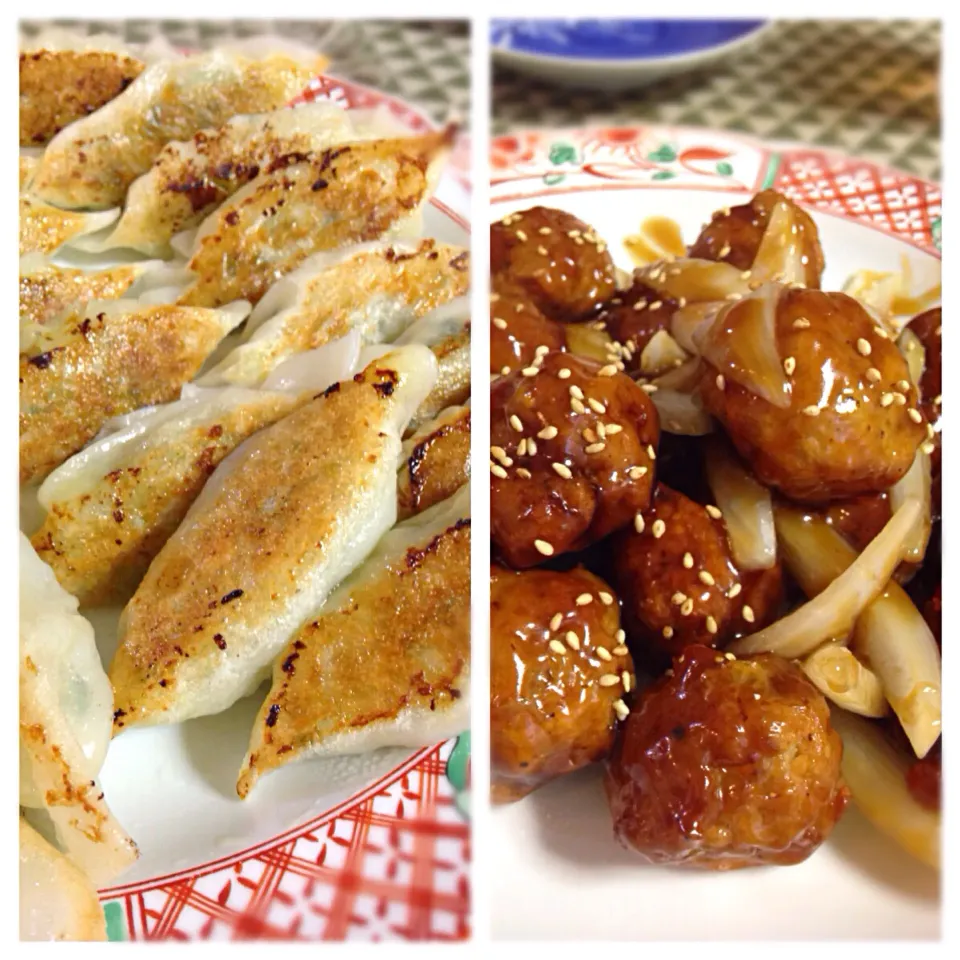 手作り餃子と肉団子|🍴ナッペKさん