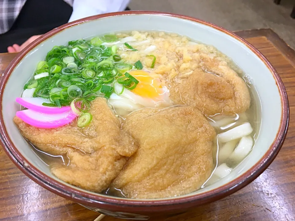 キツネうどん   玉子トッピング|コージ💫さん