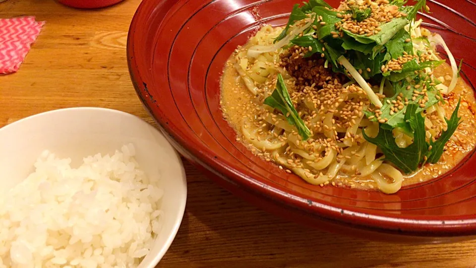 汁なし金胡麻担々麺を頂きました。|momongatomoさん