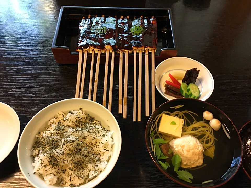 なめし田楽定食|こいちさん