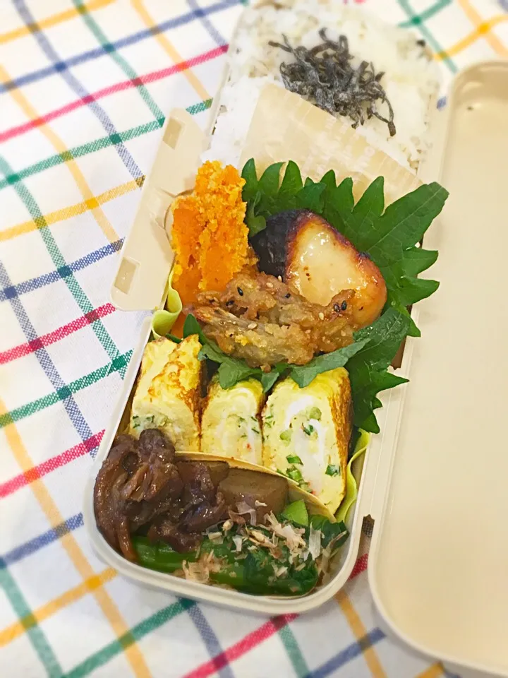 Snapdishの料理写真:今日のパパ弁当🍱|key♪さん