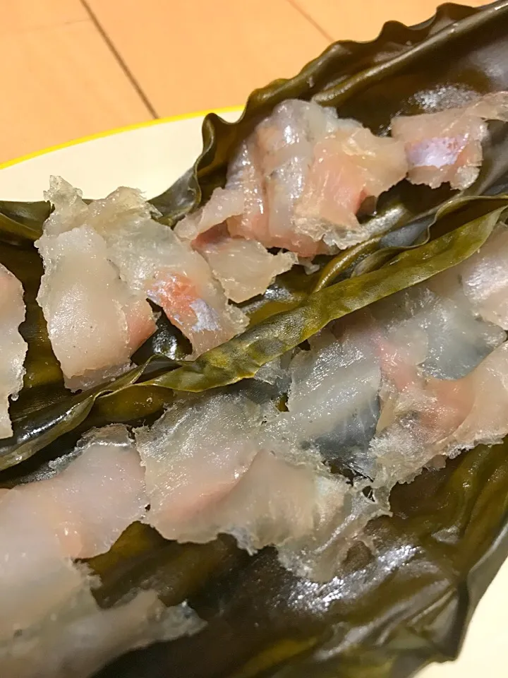 岩魚の昆布じめ|西山 哲明さん