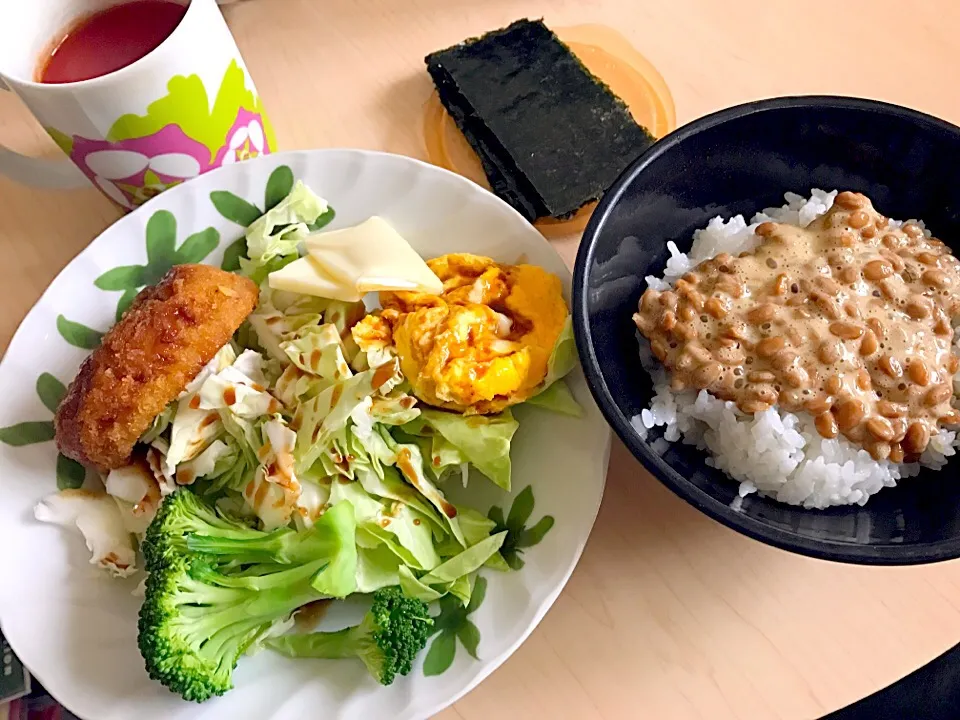 5月25日朝食兼昼食|ばぁさんさん