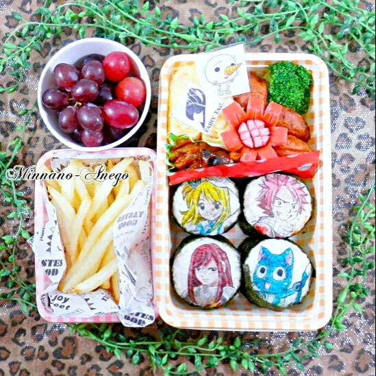 『FAIRY TAIL』弁当
 #オブラートアート
 #アニメ弁当|みんなのあねごさん