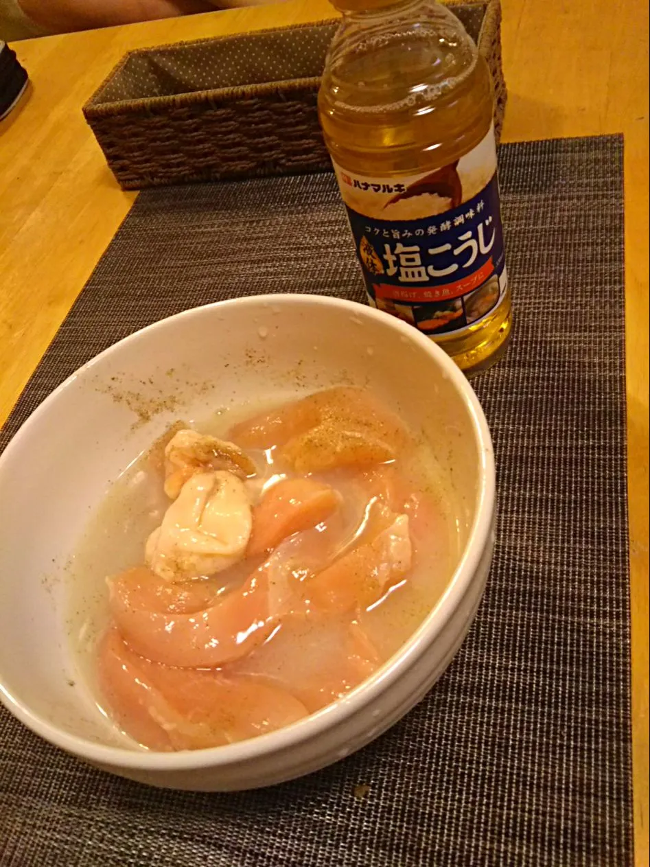 Snapdishの料理写真:液体塩こうじ料理❗️|Sakuraちゃんさん