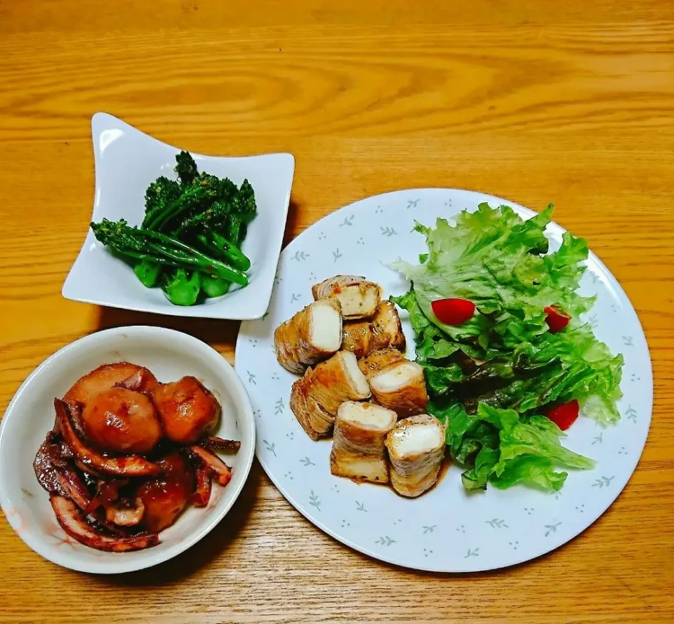 チョッパー＆ホヌさんの生揚げの豚肉ロール🍺or🍶かな〜〜*\(^o^)/*👍|seri-chanさん