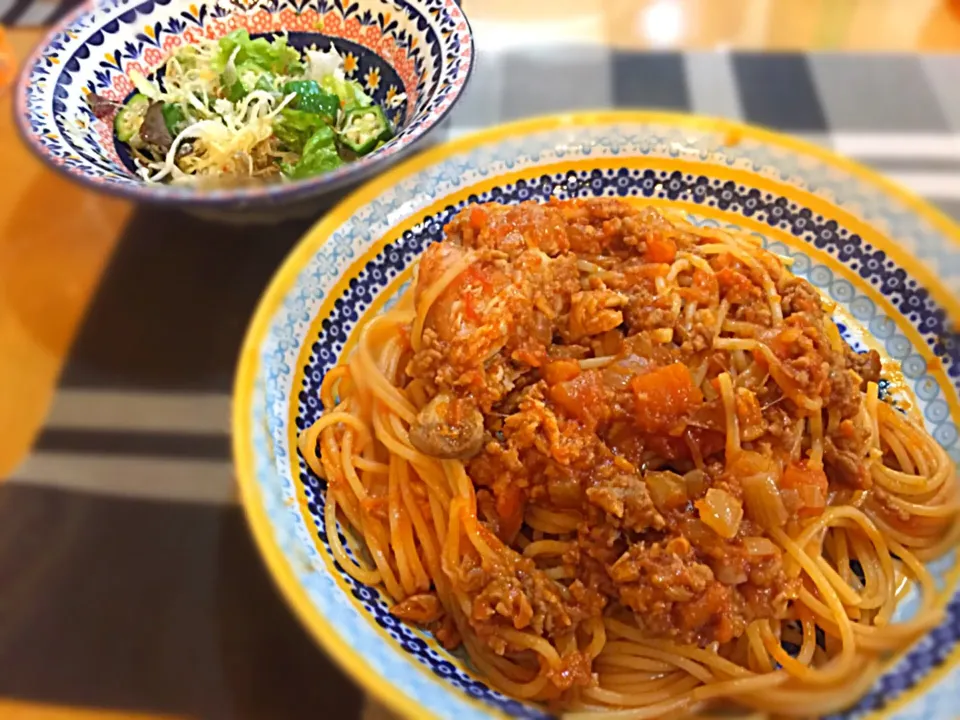 コクのあるミートソースパスタ🍝|かなさん