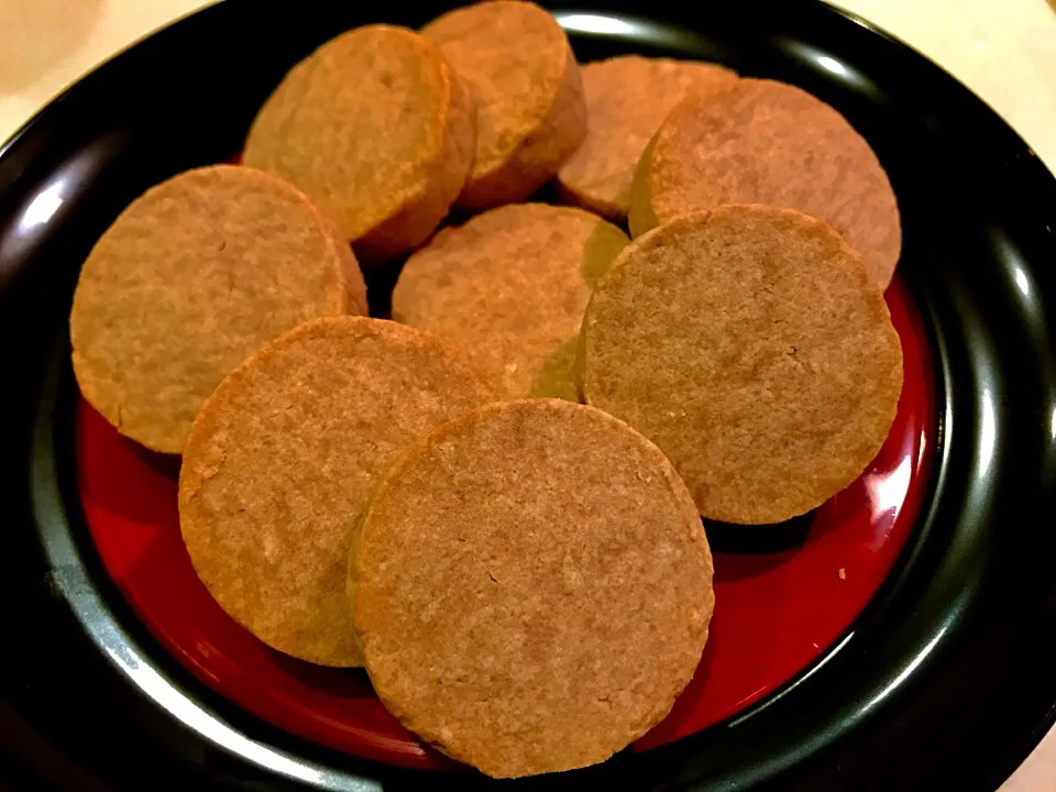 Snapdishの料理写真:あんこクッキー🍪🍵|みうのすけさん