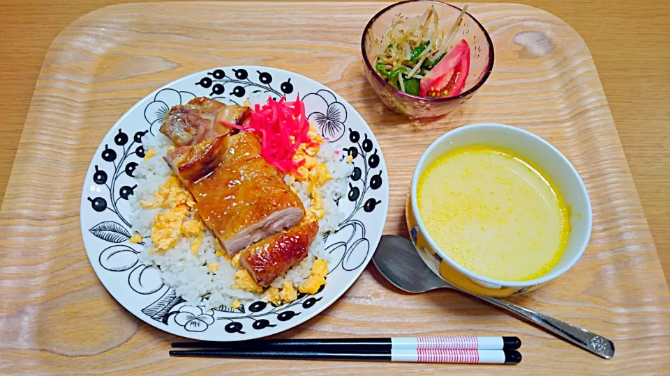 鶏の照り焼き丼風|meさん