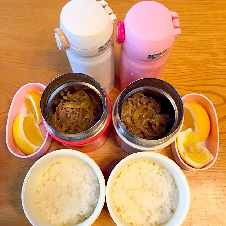 保温 牛丼弁当|ツインズママさん