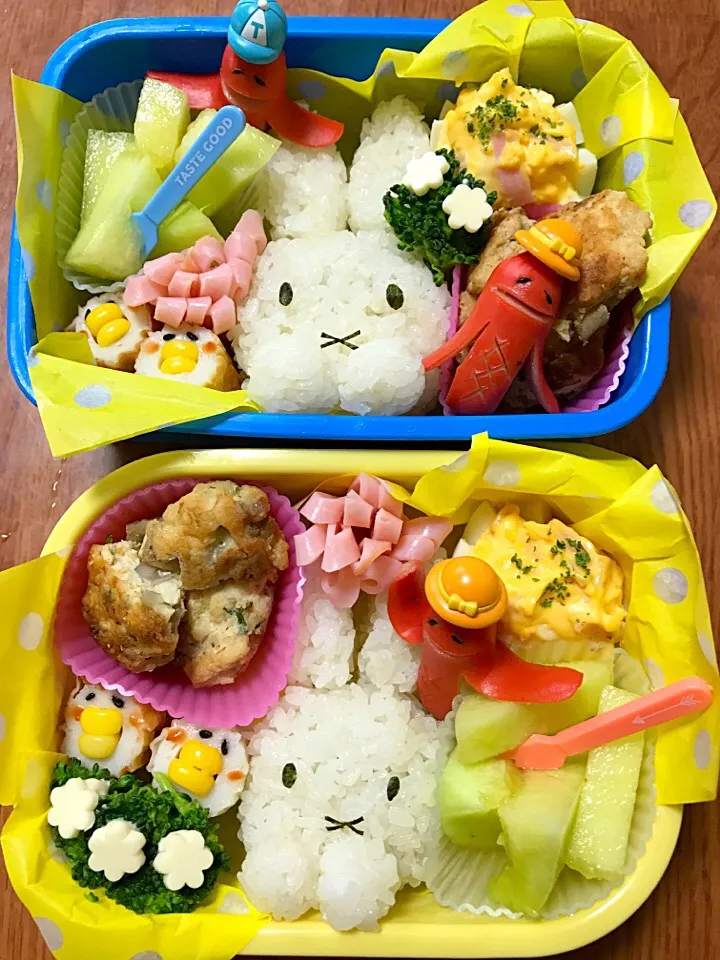 ミッフィーちゃん弁当♡|かなさん