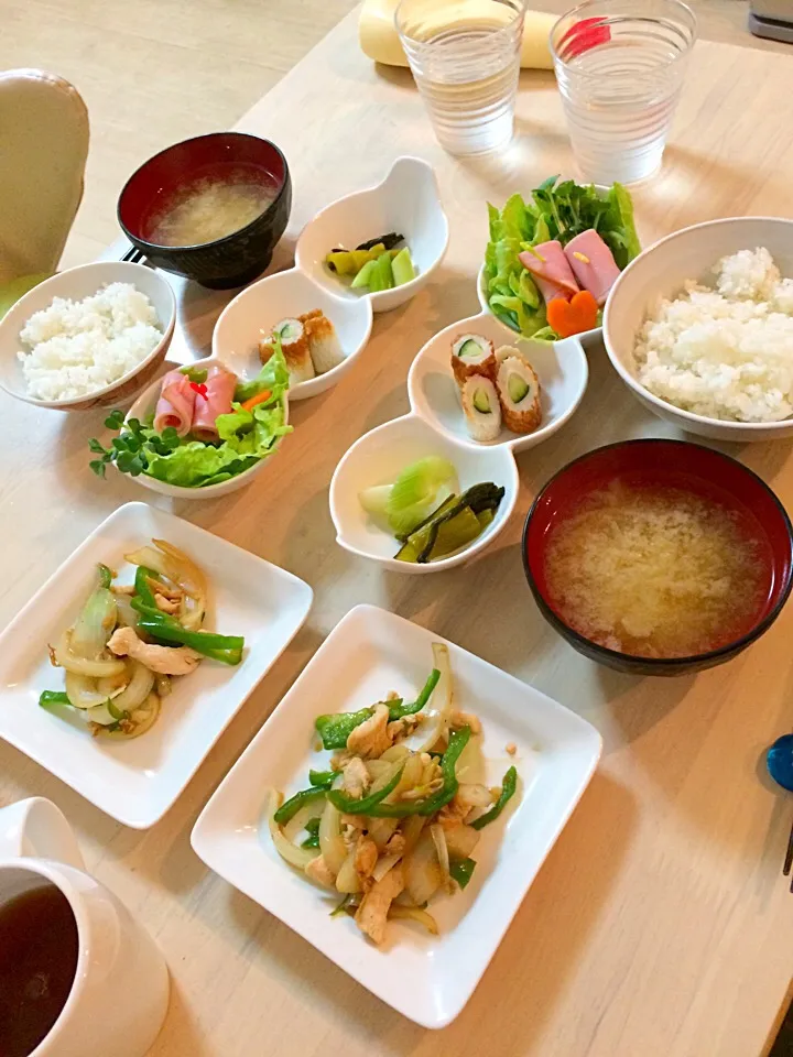 Snapdishの料理写真:今日の朝食だよ〜2017/05/26|Booパパさん